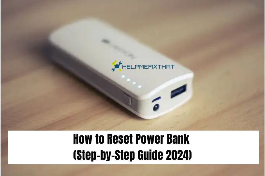 How to Reset Power Bank